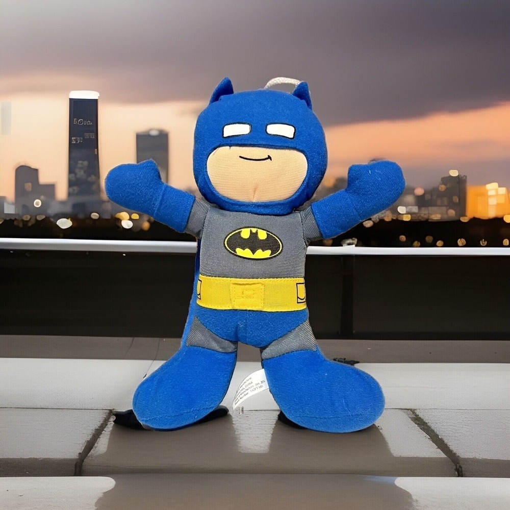 2013 DC Super Friends Justice League Batman Plush‎ Doll Animated Figure Toy